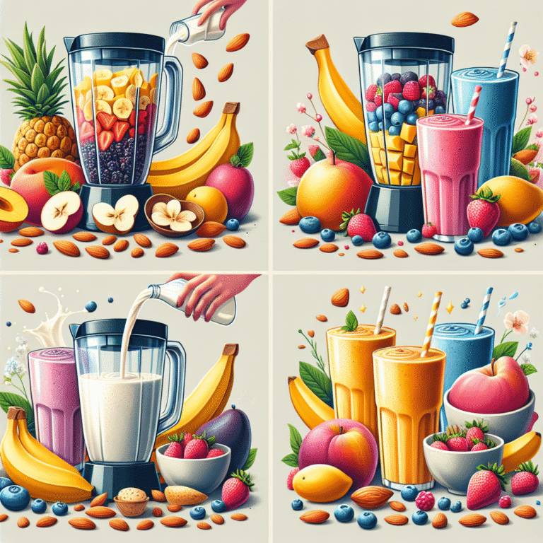 Easy Vegan Smoothie Recipes Using Almond Milk