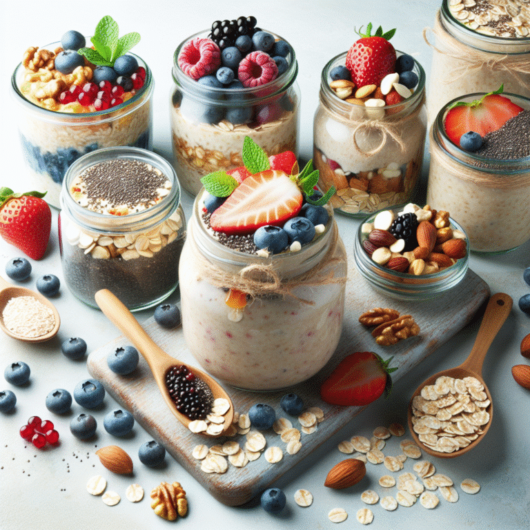10 minute overnight oats vegan recipe ideas