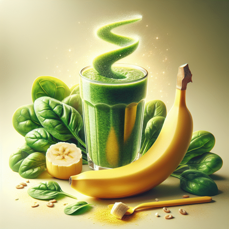 Spinach and Banana: Quick Breakfast Smoothies for a Nutrient Boost