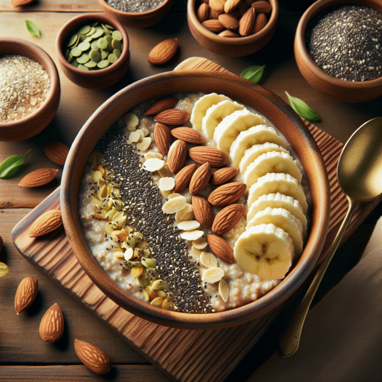 protein packed vegan oatmeal breakfast bowls