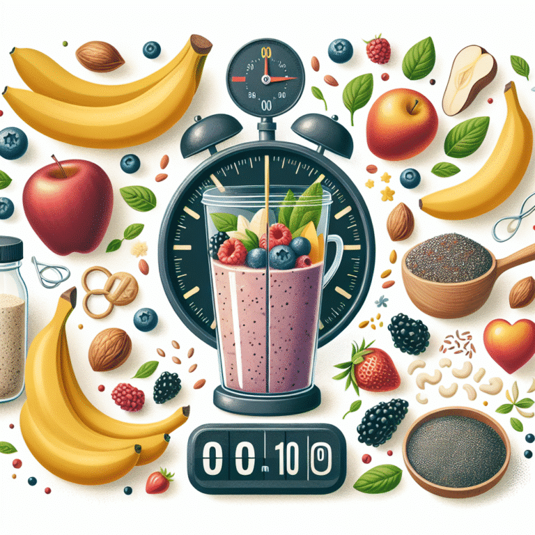 10 Minute High Protein Vegan Smoothie Recipes for Busy Mornings