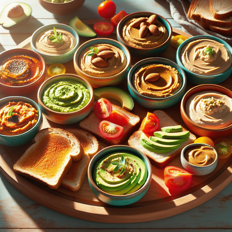 best vegan spreads for morning toast