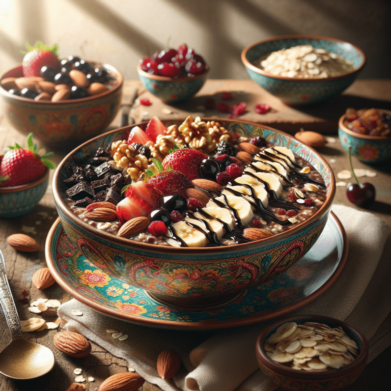 quick chocolate overnight oats vegan breakfast