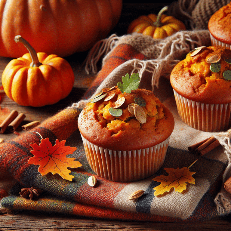 spiced pumpkin vegan muffins perfect for fall
