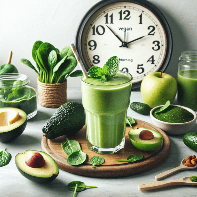 Green Smoothies for Weight Loss: Vegan Breakfast Options